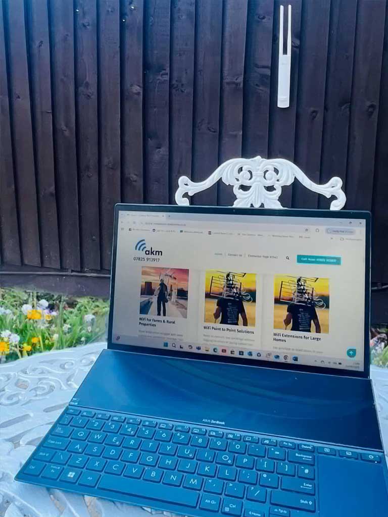 Outdoor WiFi for Gardens & Patios in Stonehouse